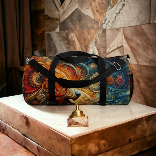 Urban Heartbeat: Casual and Graffiti Duffle Bags