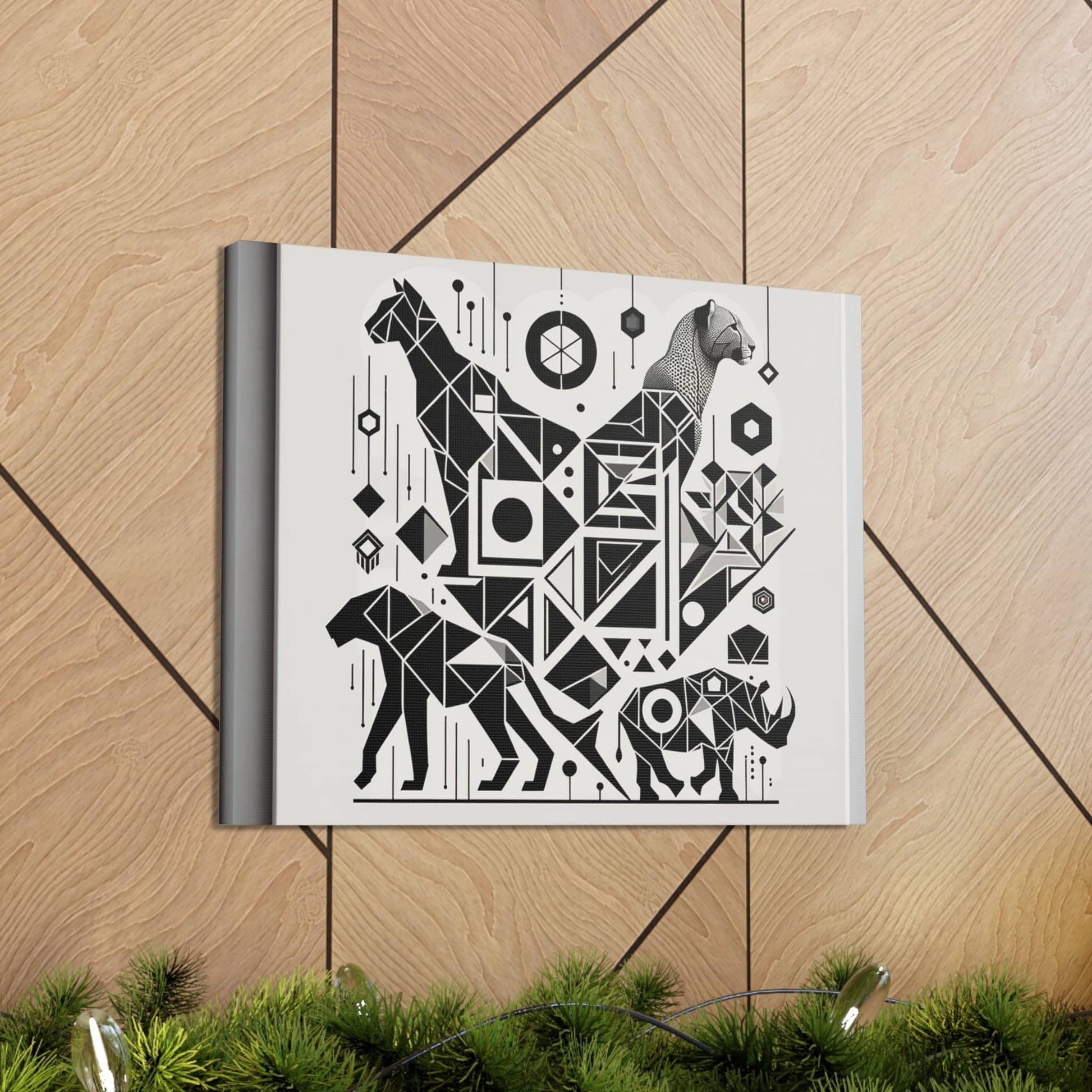 Monochrome Menagerie Canvas Art Canvas Bigger Than Life   