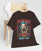 Savage Urban Kong T-Shirt - Bigger Than Life Fashions in M dark chocolate, crafted for Laid-back Street fashion