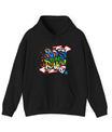 80s Baby Retro Unisex Hoodie in S black, a versatile piece for casual wear