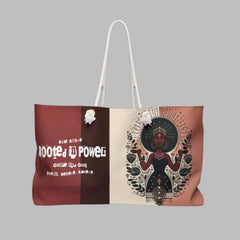 Rooted in Power: Black Girl Magic Weekender Tote