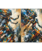 Whirlwind of Emotion Canvas Art Canvas Bigger Than Life   