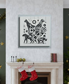 Monochrome Menagerie Canvas Art Canvas Bigger Than Life   