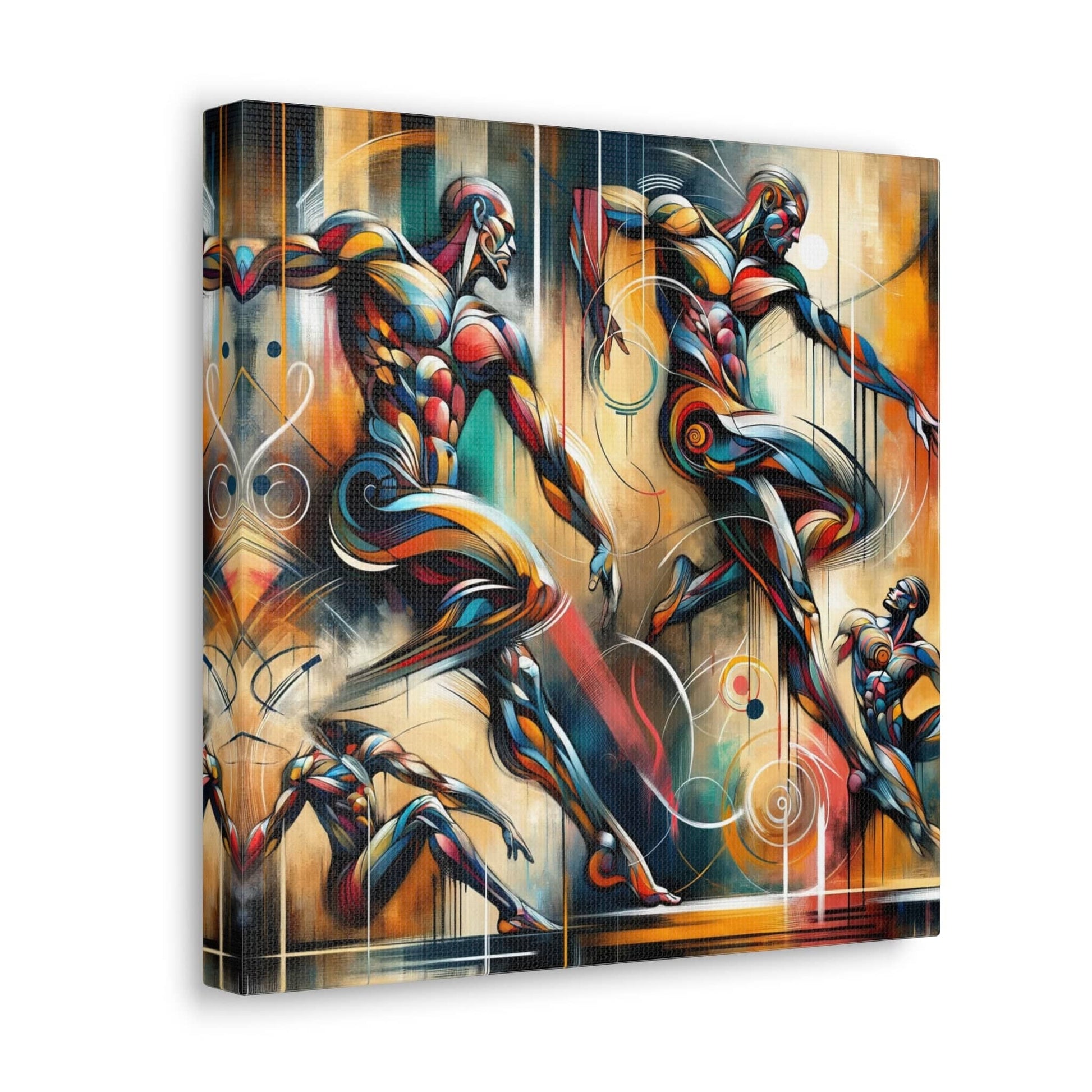 Athletic Motion Canvas Art Canvas Bigger Than Life   