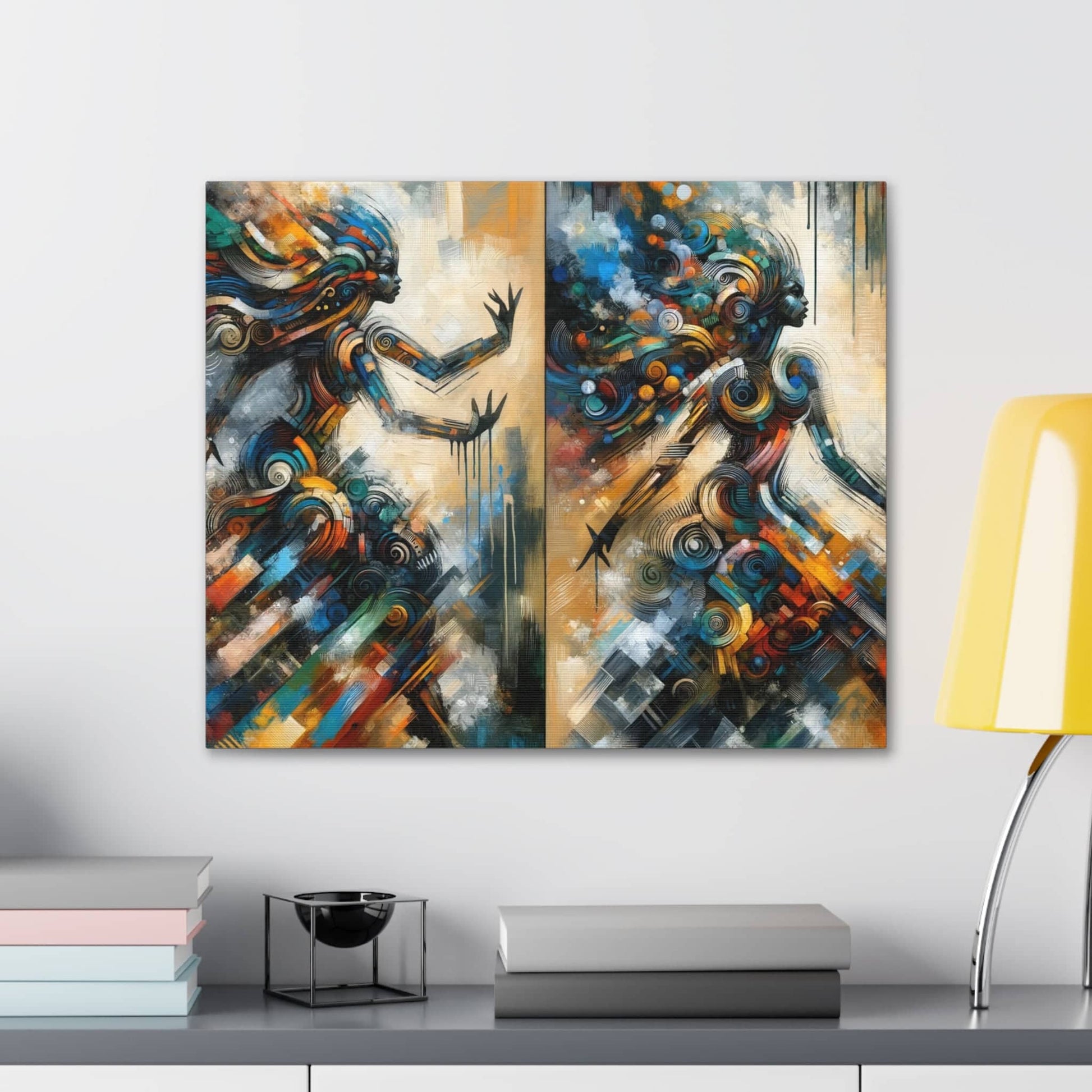 Whirlwind of Emotion Canvas Art Canvas Bigger Than Life   