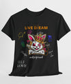 Psycho Bunny “Love Dream” Streetwear Graphic Tee