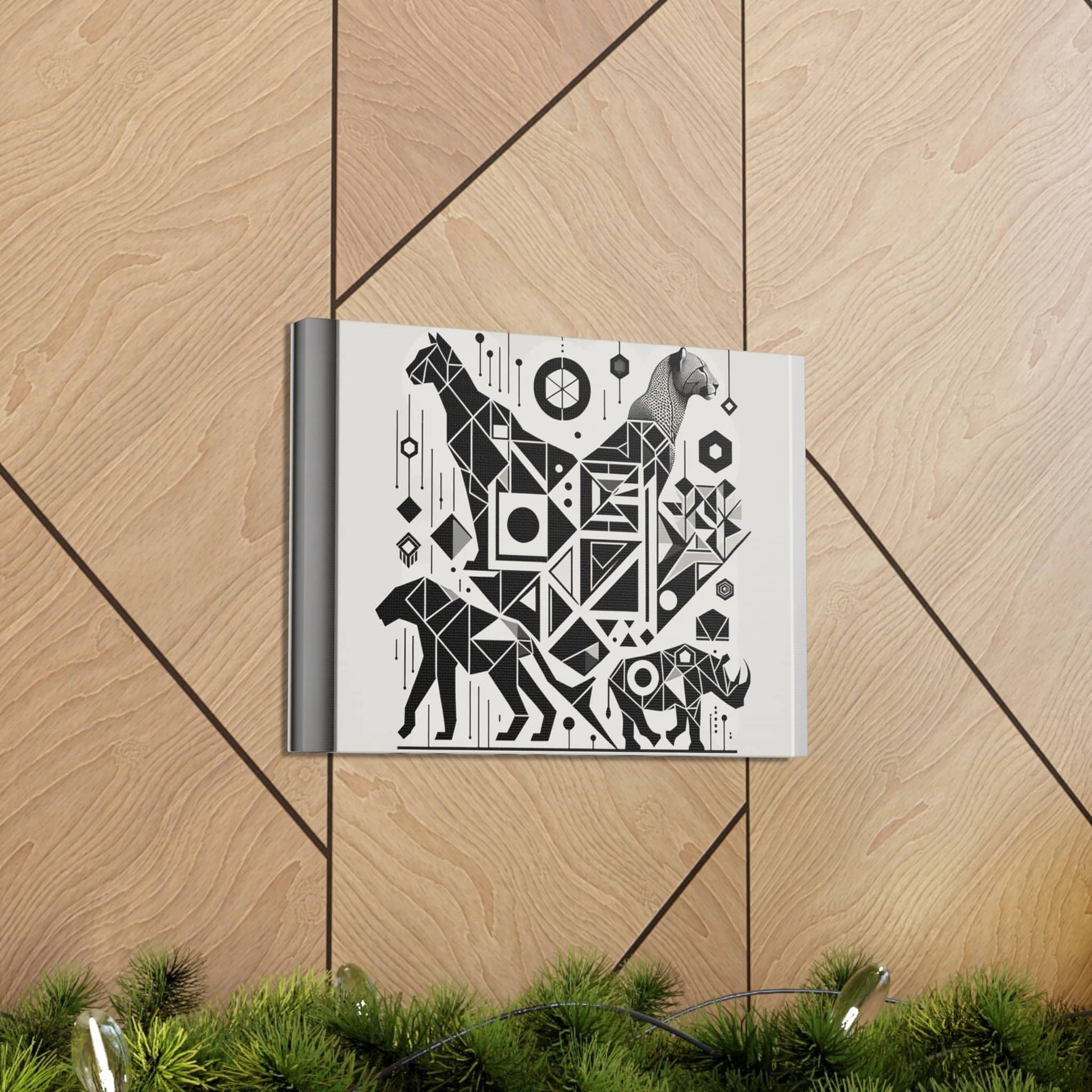 Monochrome Menagerie Canvas Art Canvas Bigger Than Life   