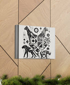 Monochrome Menagerie Canvas Art Canvas Bigger Than Life   