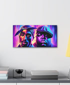 Hip-Hop Legends: The Luminaries Canvas Canvas Printify   