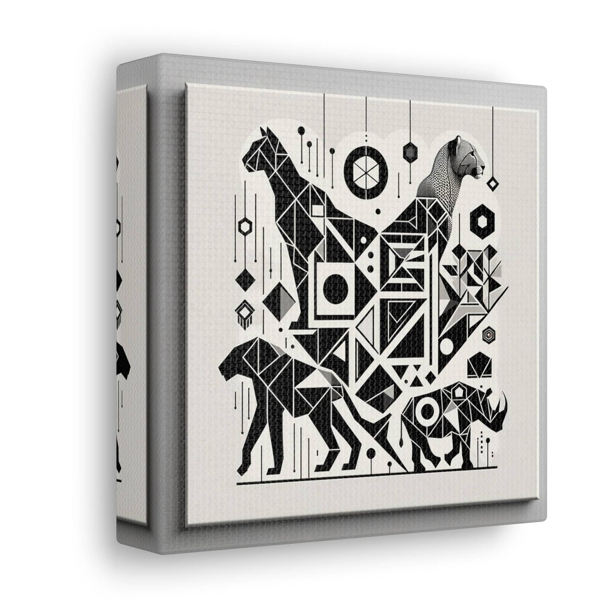 Monochrome Menagerie Canvas Art Canvas Bigger Than Life   