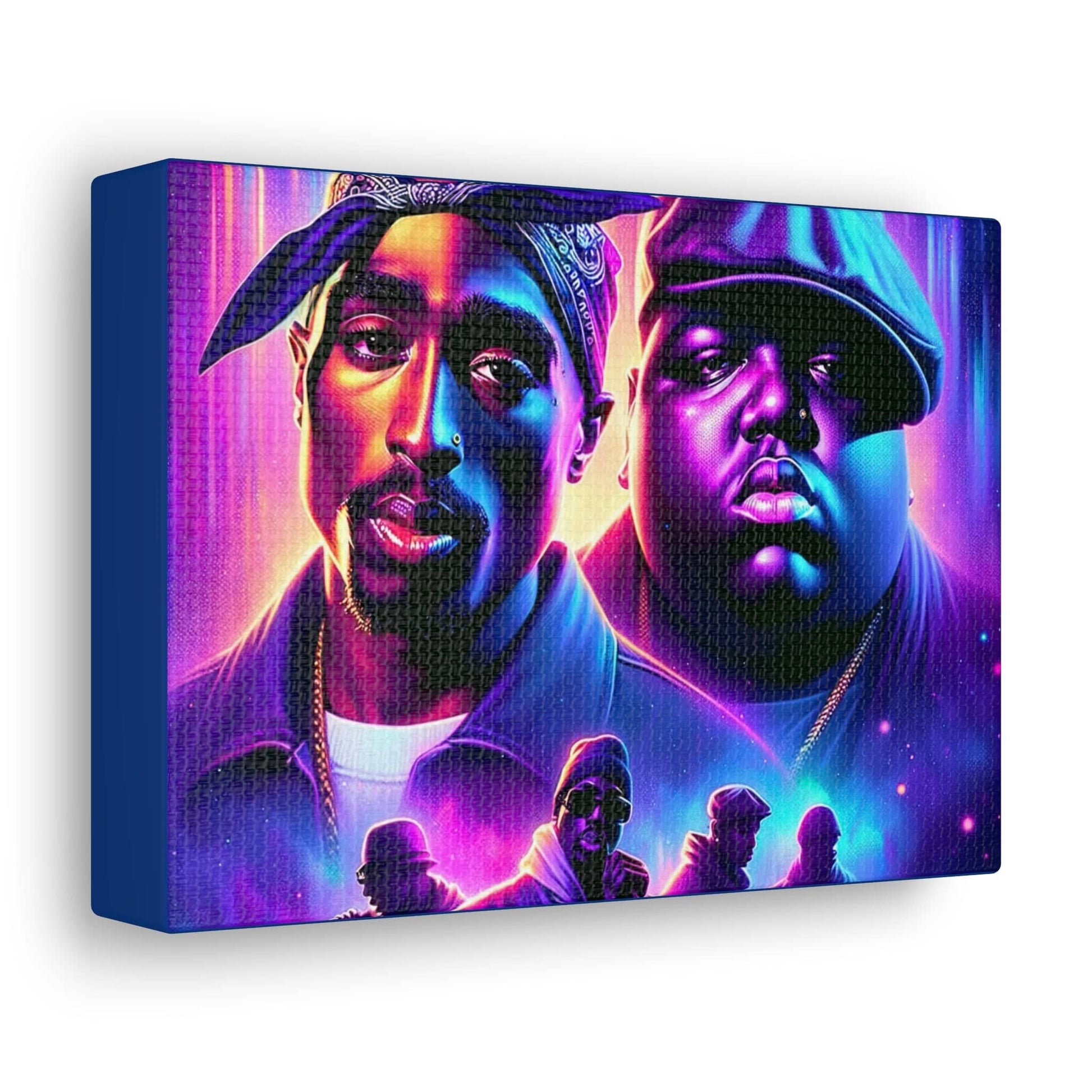 Hip-Hop Legends: The Luminaries Canvas Canvas Printify   