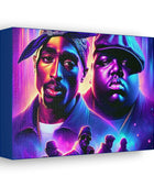 Hip-Hop Legends: The Luminaries Canvas Canvas Printify   