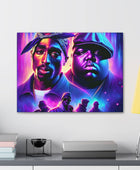 Hip-Hop Legends: The Luminaries Canvas Canvas Printify   