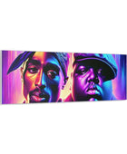 Hip-Hop Legends: The Luminaries Canvas Canvas Printify   