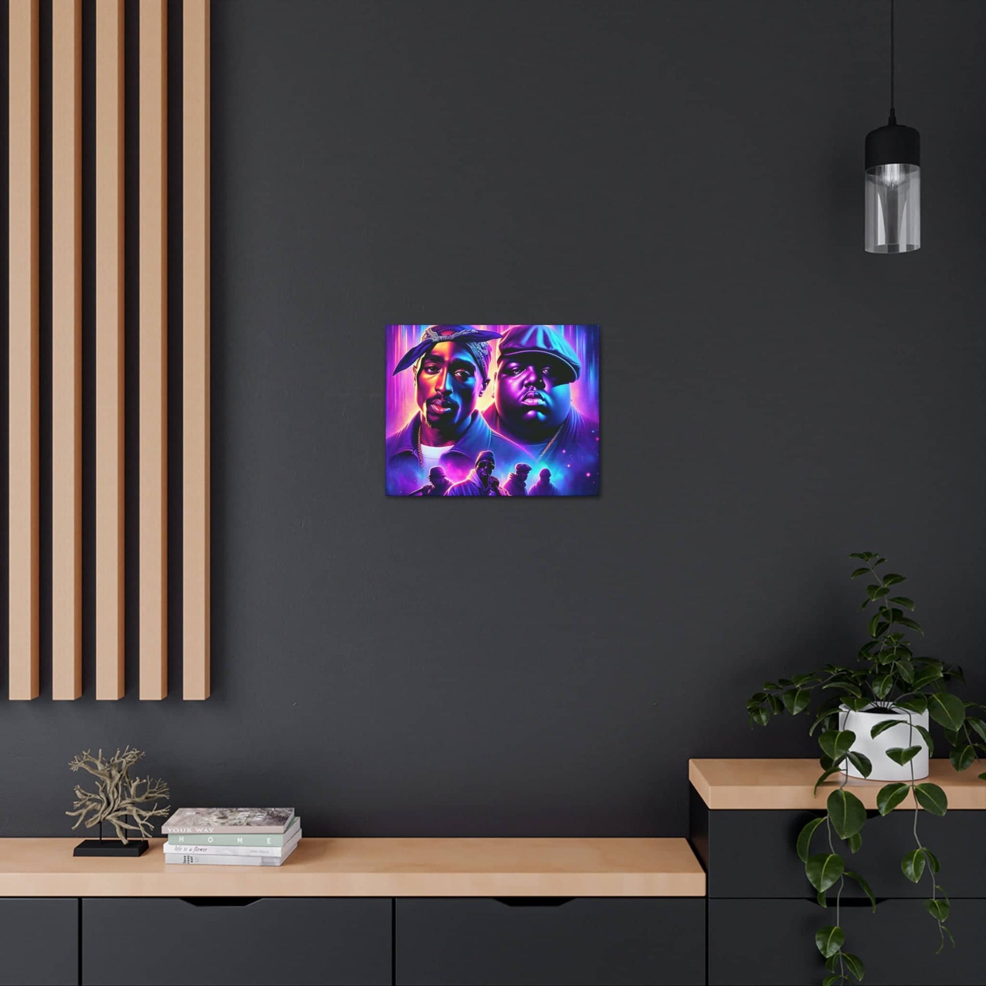 Hip-Hop Legends: The Luminaries Canvas Canvas Printify 20″ x 16″ 1.25" 