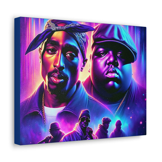 Hip-Hop Legends: The Luminaries Canvas