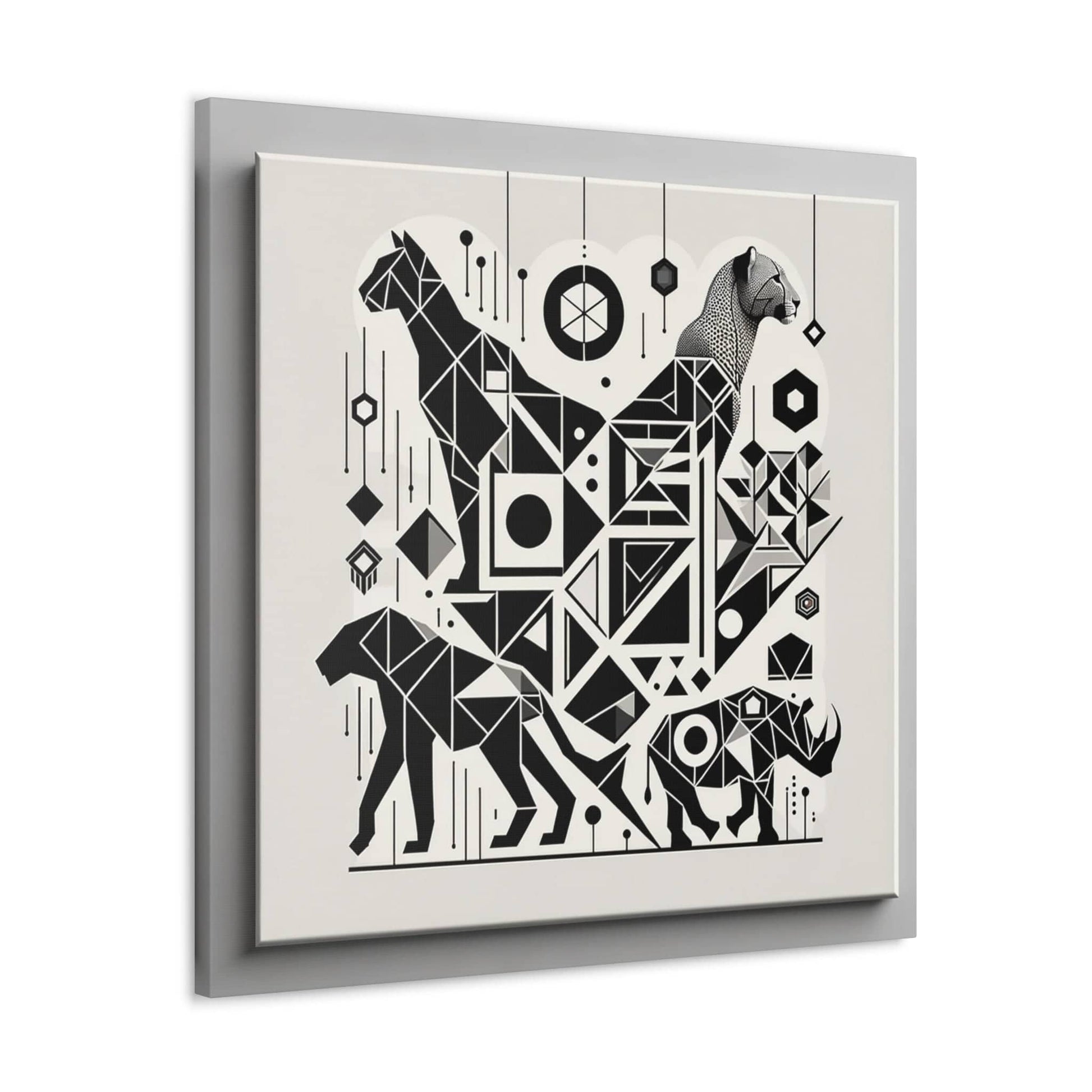 Monochrome Menagerie Canvas Art Canvas Bigger Than Life   