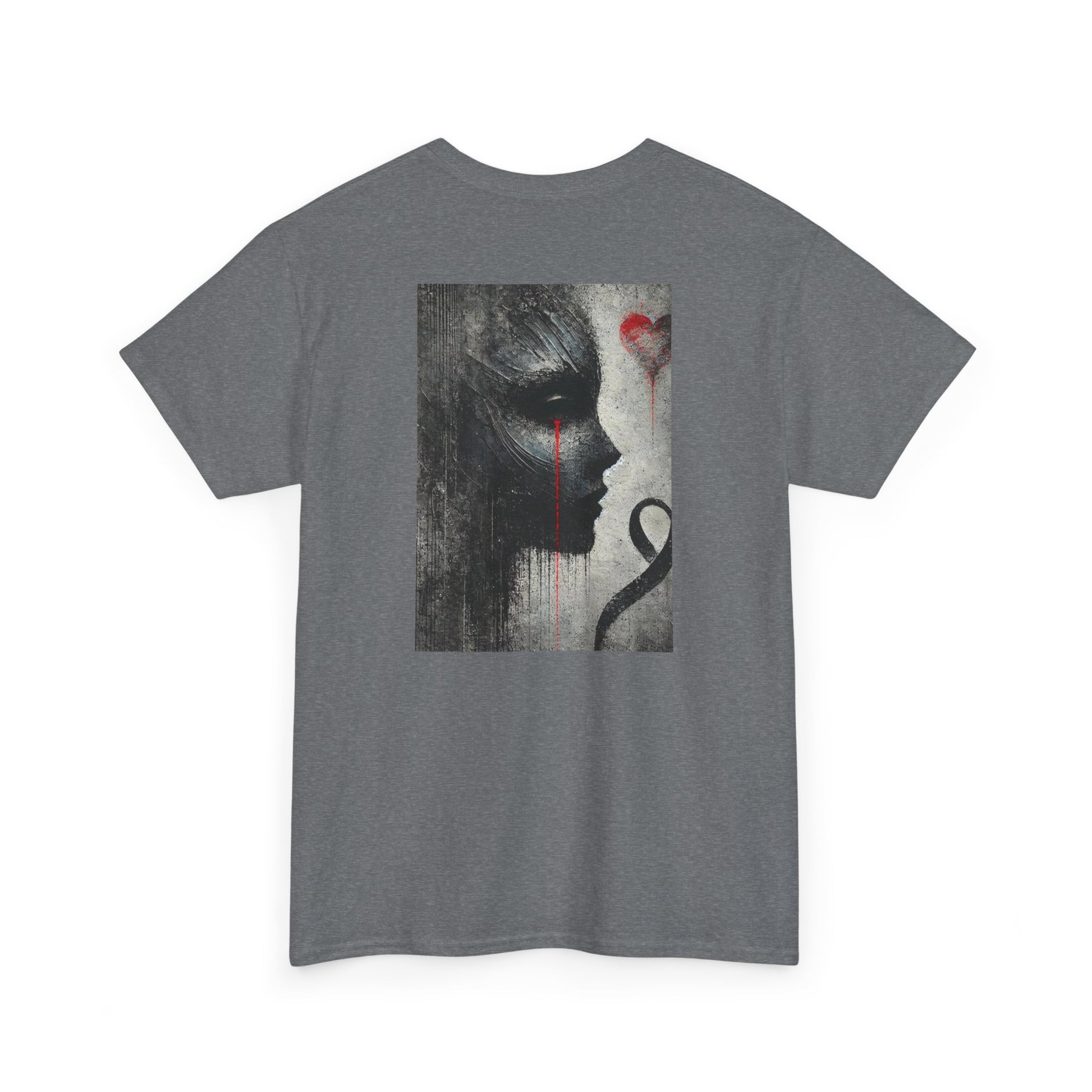 Abstract Vision Premium Graphic Tee Unisex in S black, a must-have for everyday fashion