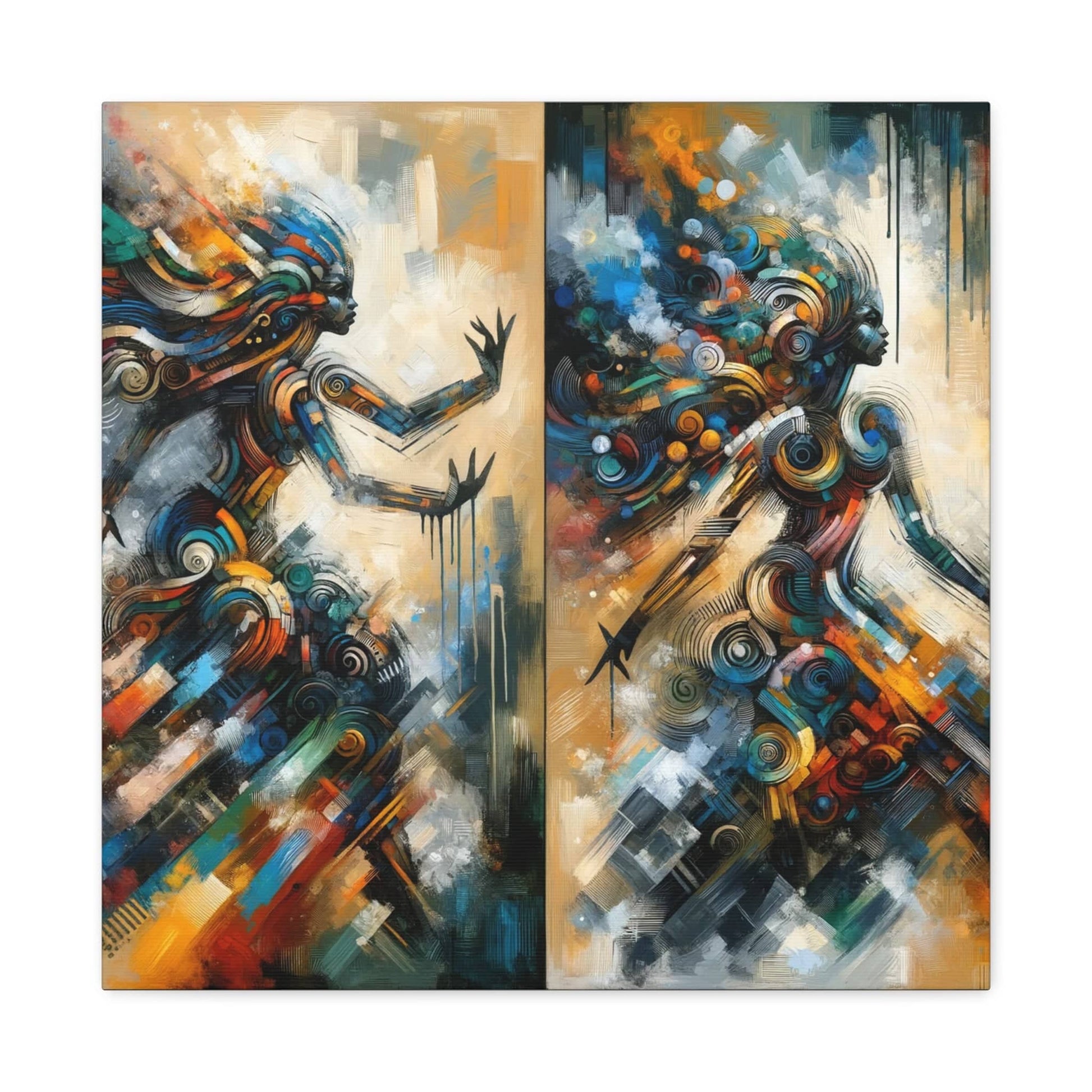 Whirlwind of Emotion Canvas Art Canvas Bigger Than Life   