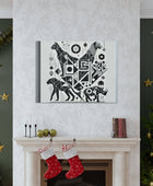 Monochrome Menagerie Canvas Art Canvas Bigger Than Life   