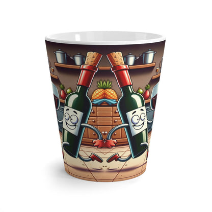 Turkey & Wine Thanksgiving Bash" Mug - Celebrate with Every Sip Mug Bigger Than Life   
