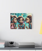 Bubble Dreams Canvas Art – A Playful Journey of Wonder and Joy