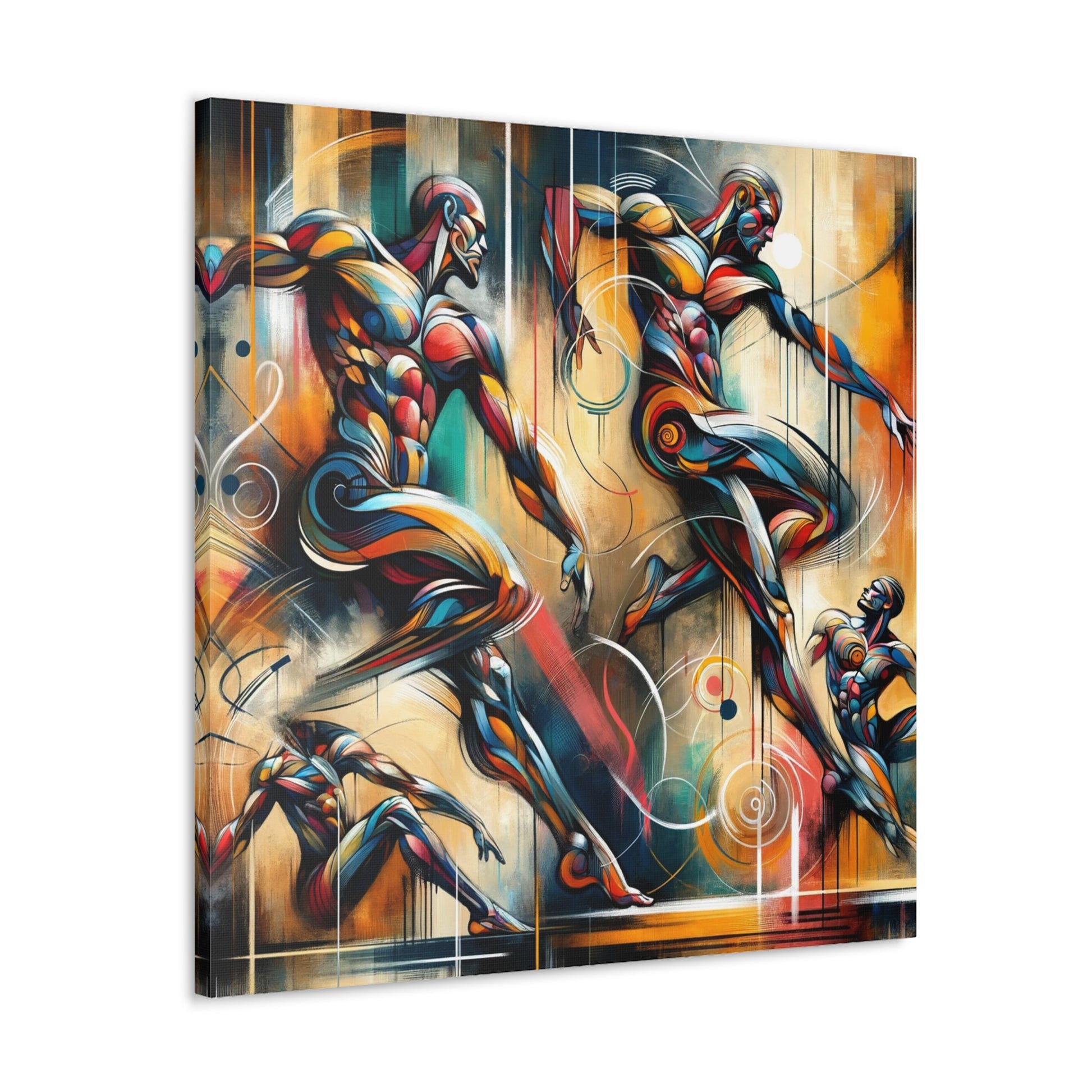 Athletic Motion Canvas Art: Capturing the Spirit of Movement