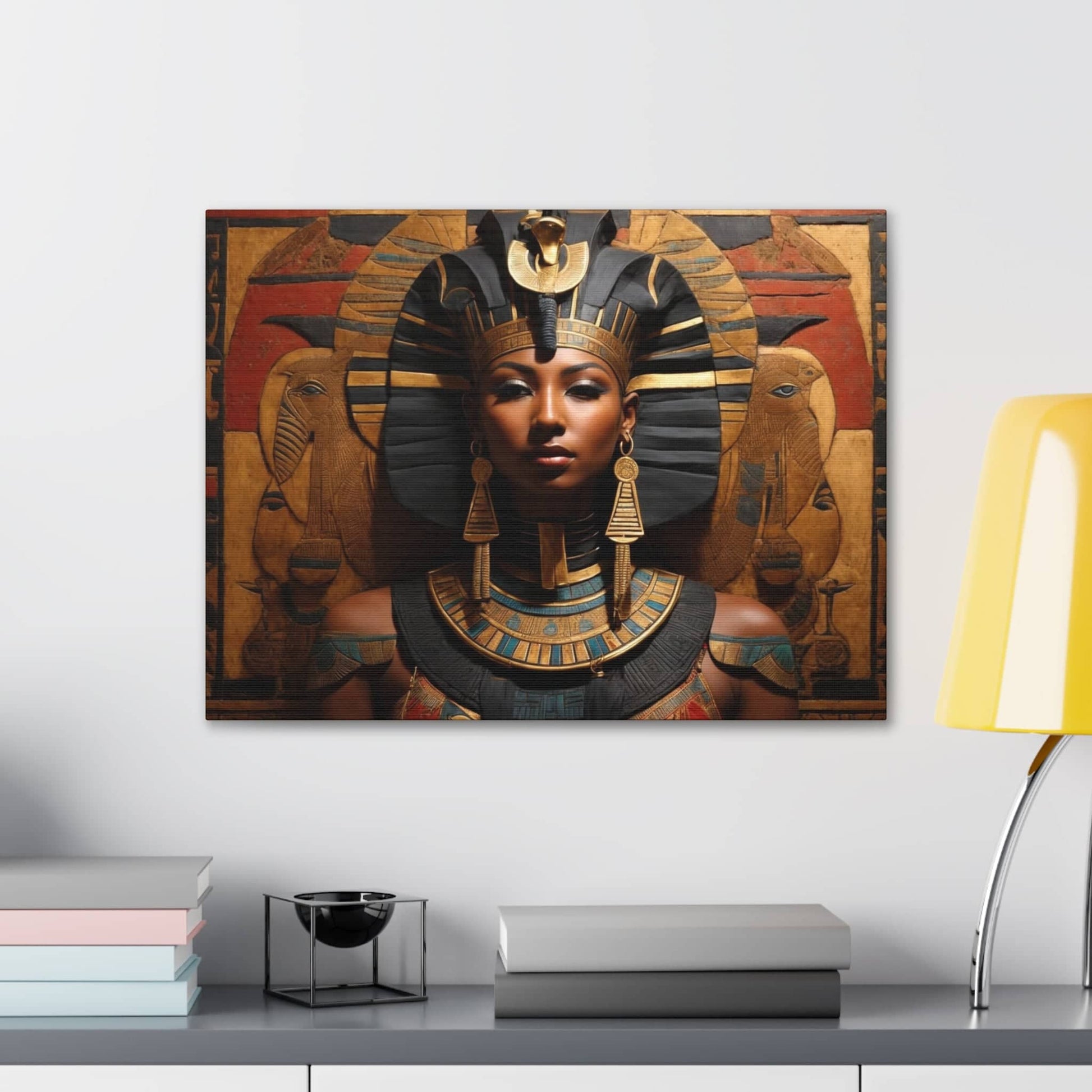 Eternal Majesty: Queen of the Nile Canvas Bigger Than Life   