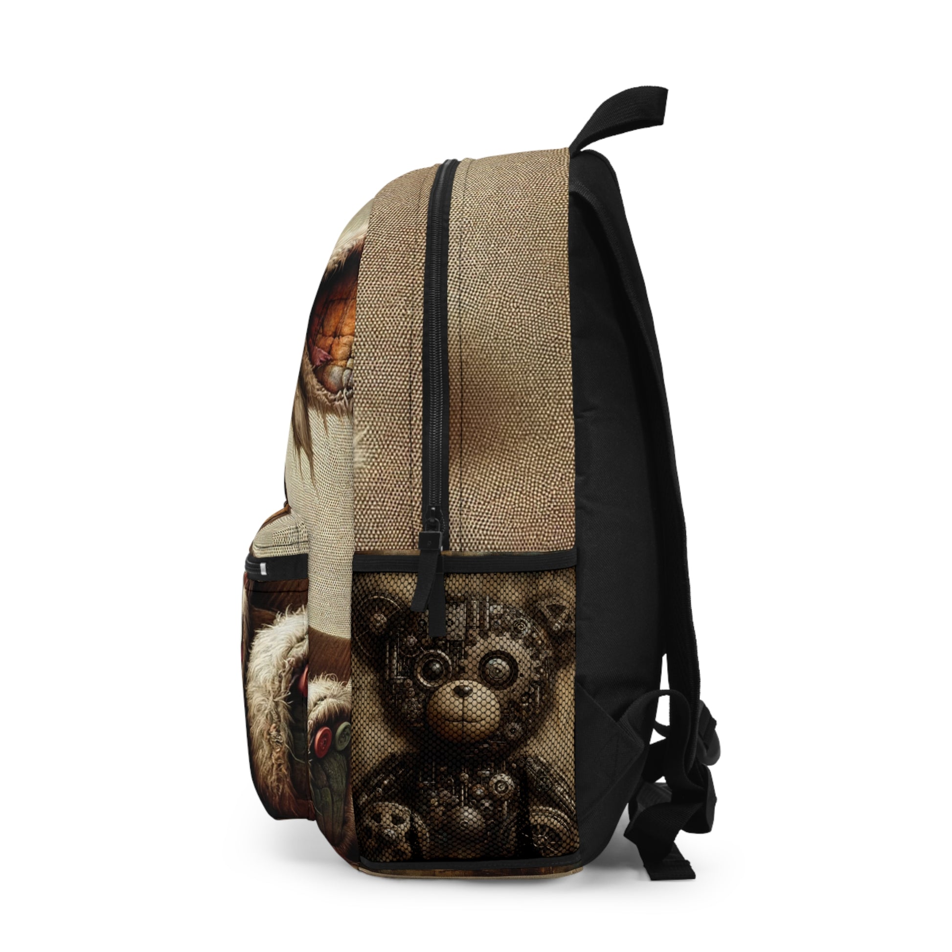 Chic backpack, ideal for carrying tech gear, offering comfort and style.