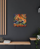 Vivid Vortex Canvas Art Canvas Bigger Than Life 24″ x 24″ 1.25