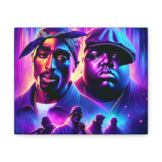 Hip-Hop Legends: The Luminaries Canvas