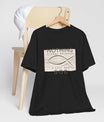 SoulSync A Soul Connection Unisex Tee in M black, a versatile piece for casual wear