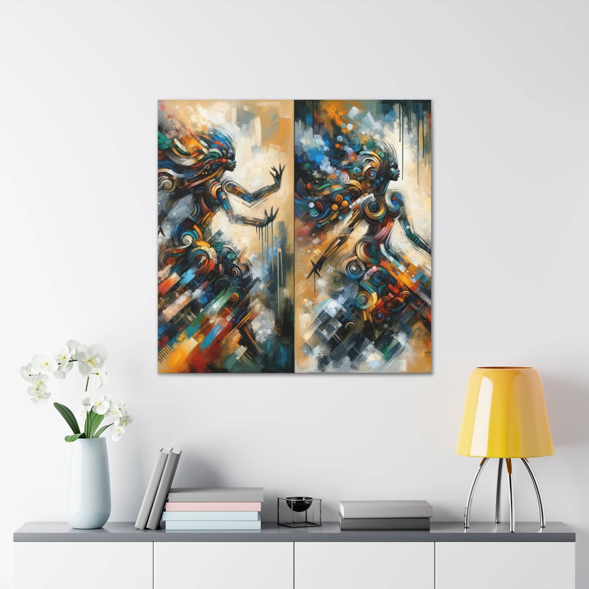 Whirlwind of Emotion Canvas Art Canvas Bigger Than Life   