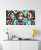 Bubble Dreams Canvas Art – A Playful Journey of Wonder and Joy