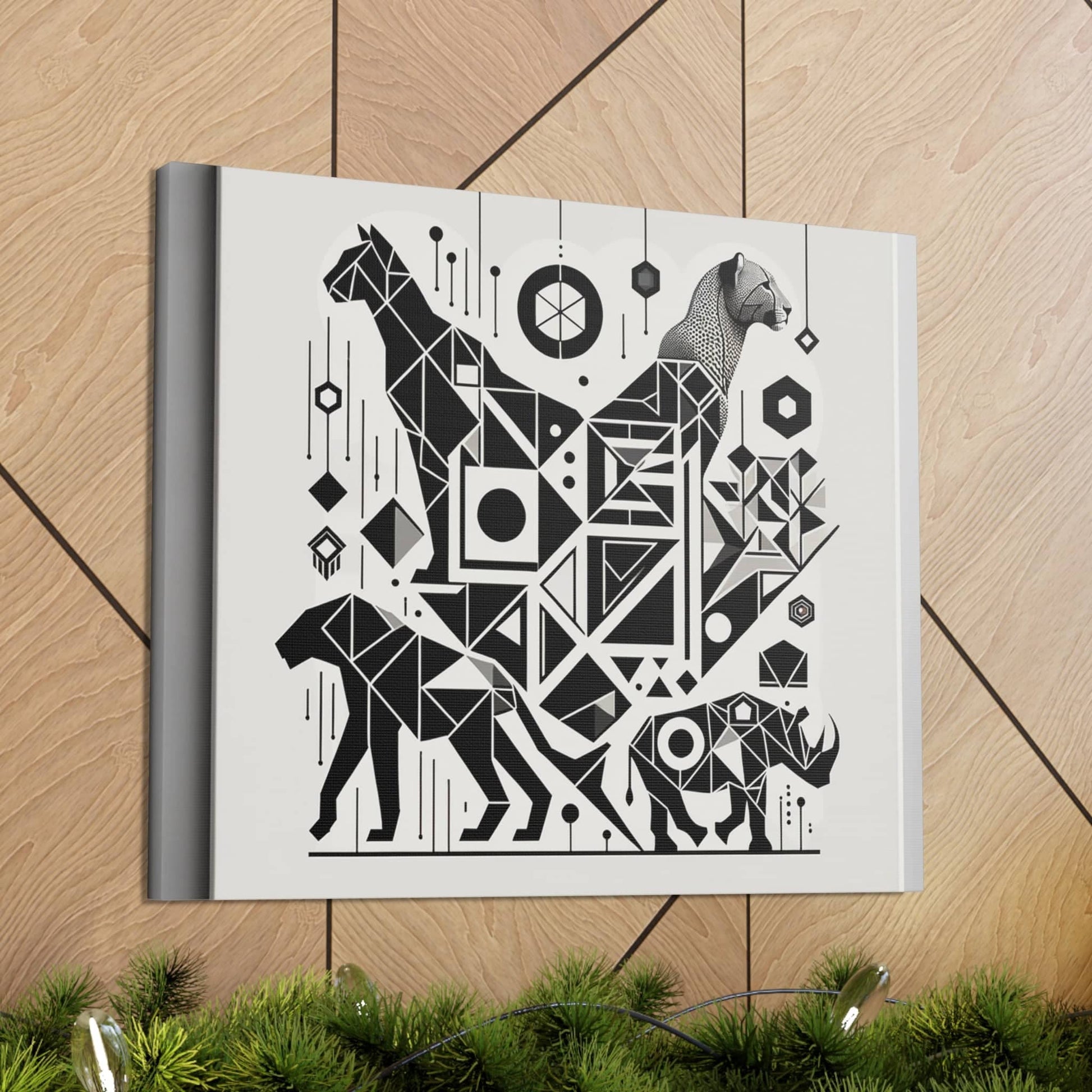 Monochrome Menagerie Canvas Art Canvas Bigger Than Life   