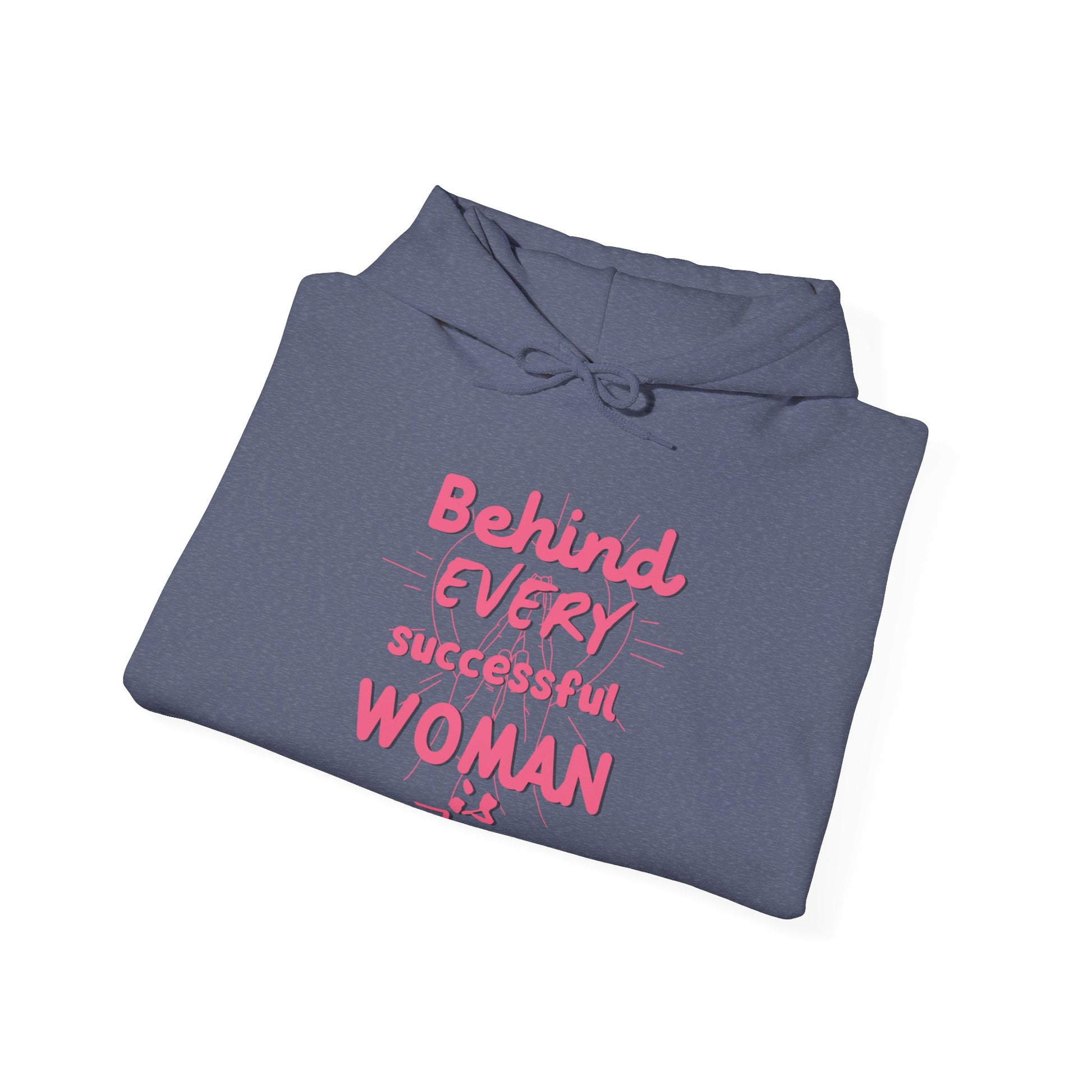 Successful Woman Unisex Hoodie in L charcoal, perfect for S staying on-trend in any S season