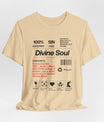 Divine Soul The Spiritual Essence Unisex Tee in S yellow, perfect for S staying on-trend in any S season