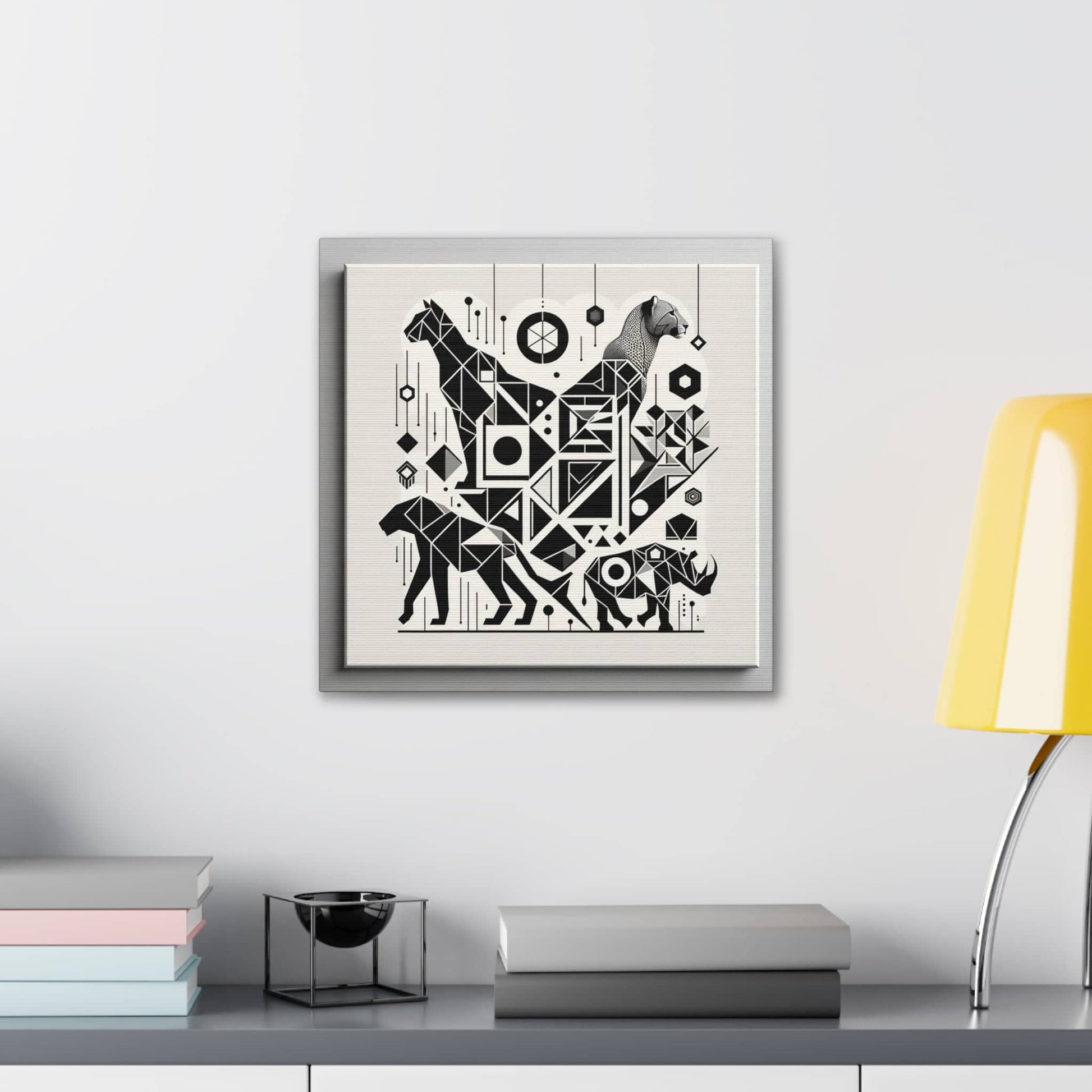 Monochrome Menagerie Canvas Art Canvas Bigger Than Life   