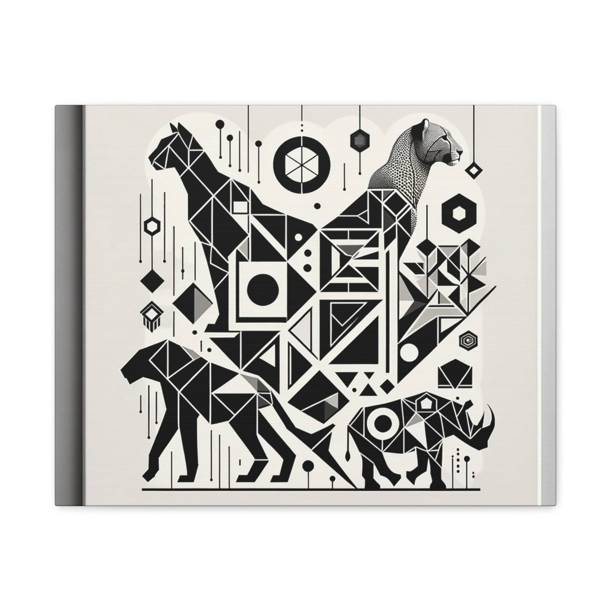 Monochrome Menagerie Canvas Art Canvas Bigger Than Life   