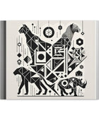 Monochrome Menagerie Canvas Art Canvas Bigger Than Life   