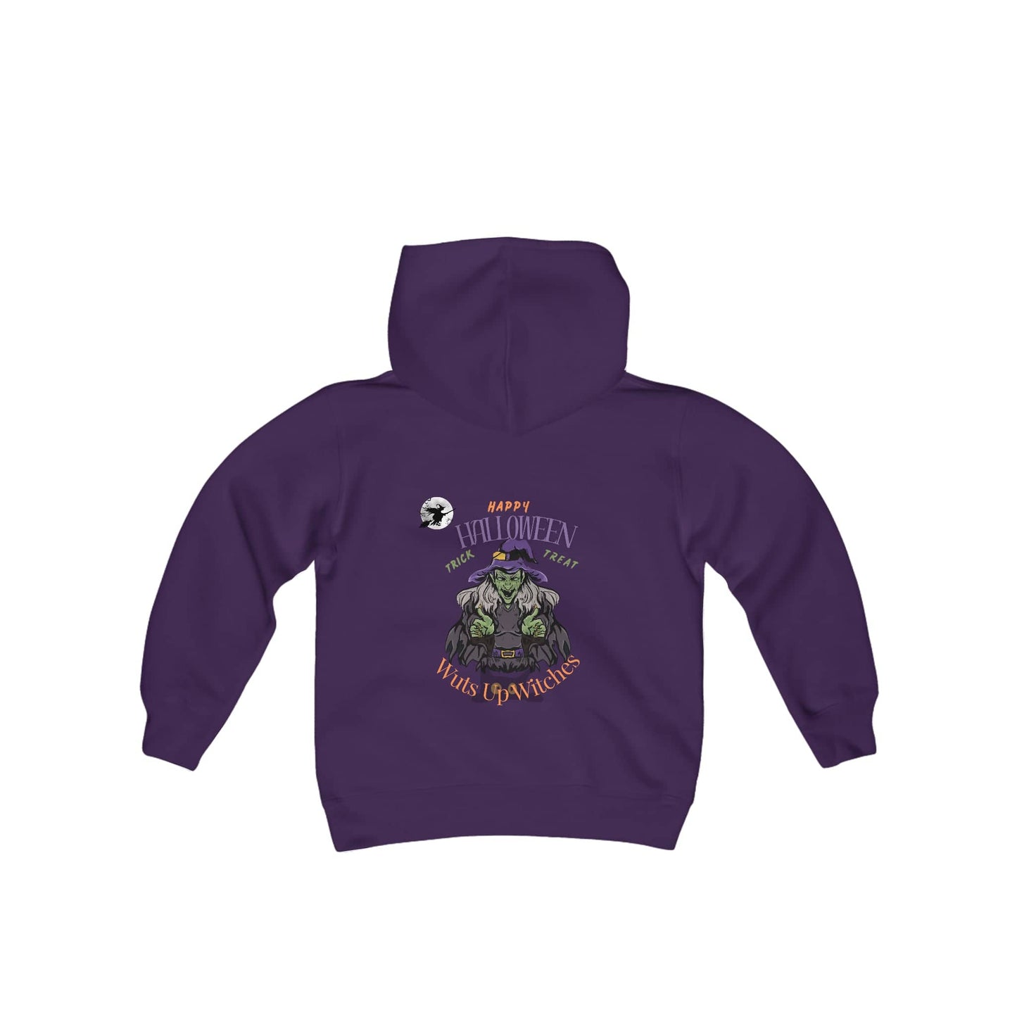Wuts Up, Witches! Hoodie Kids clothes Bigger Than Life Purple S 
