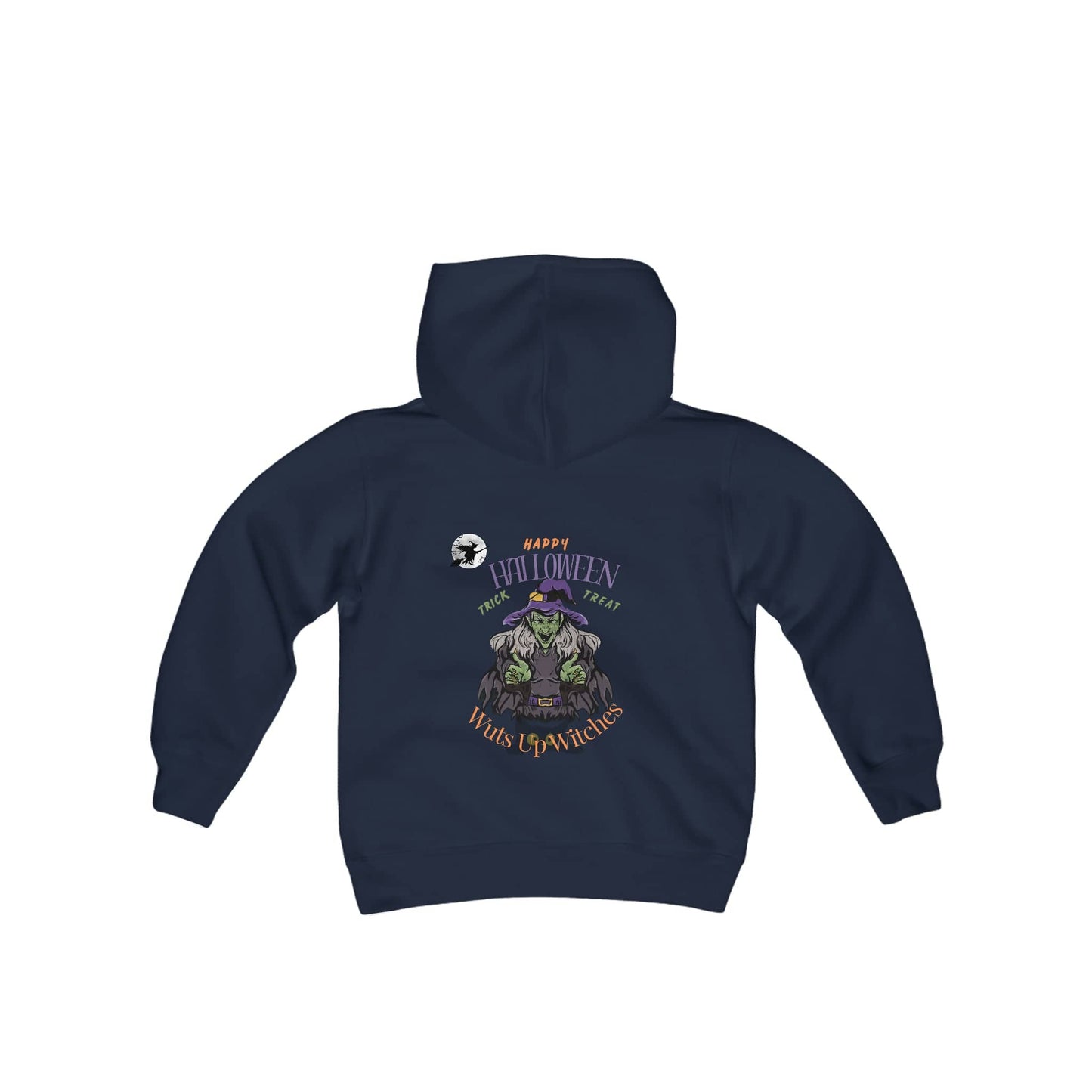 Wuts Up, Witches! Hoodie Kids clothes Bigger Than Life Navy S 