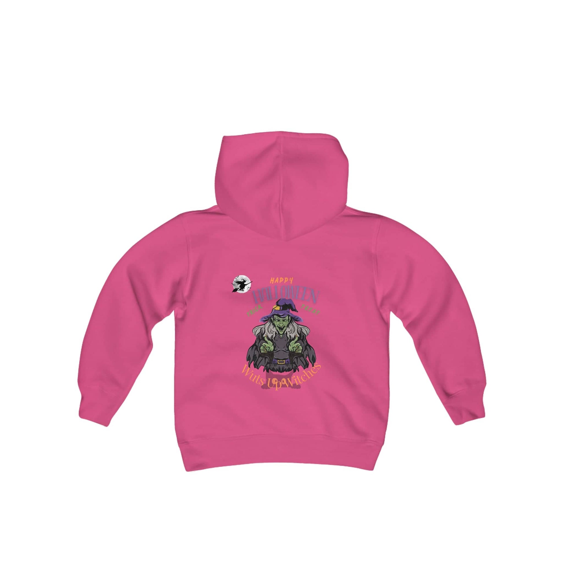 Wuts Up, Witches! Hoodie Kids clothes Bigger Than Life Heliconia S 