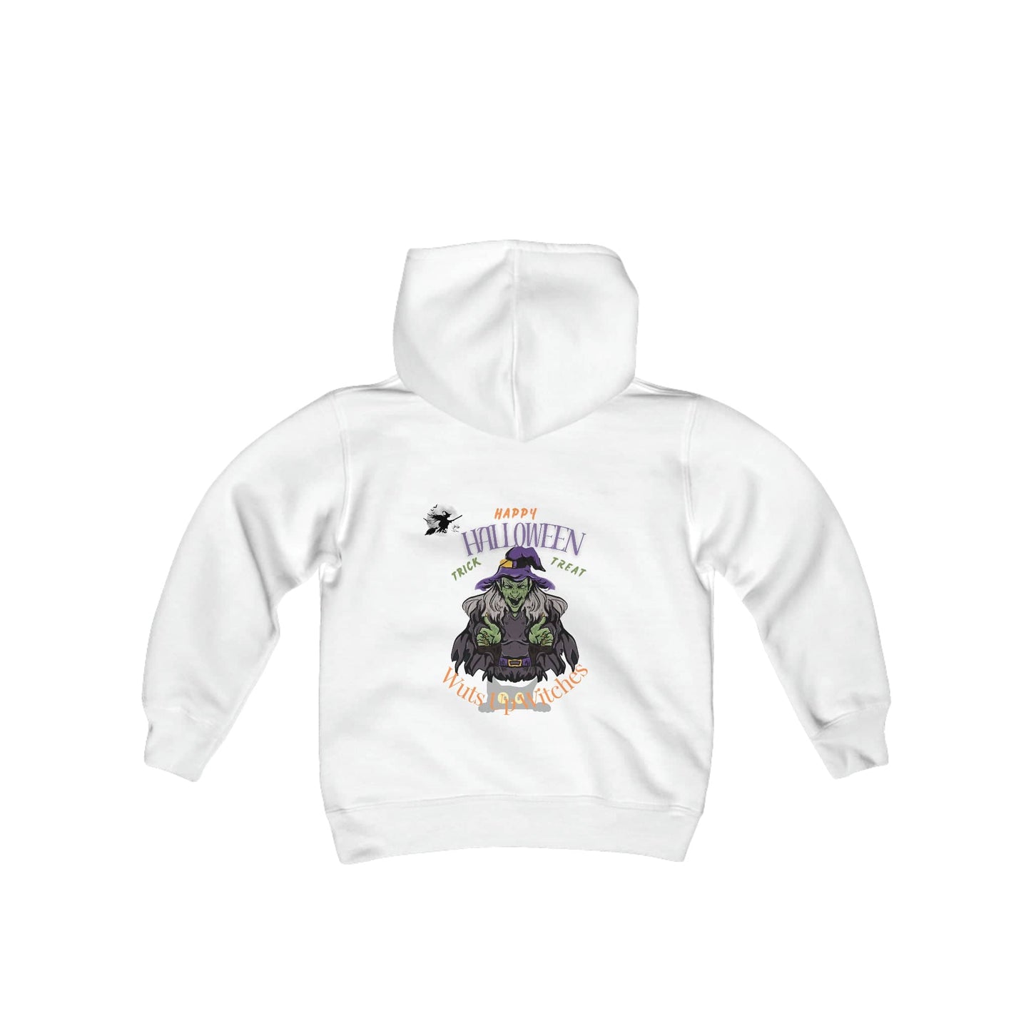 Wuts Up, Witches! Hoodie Kids clothes Bigger Than Life White S 