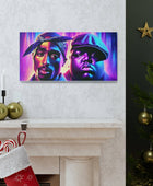 Hip-Hop Legends: The Luminaries Canvas Canvas Printify   