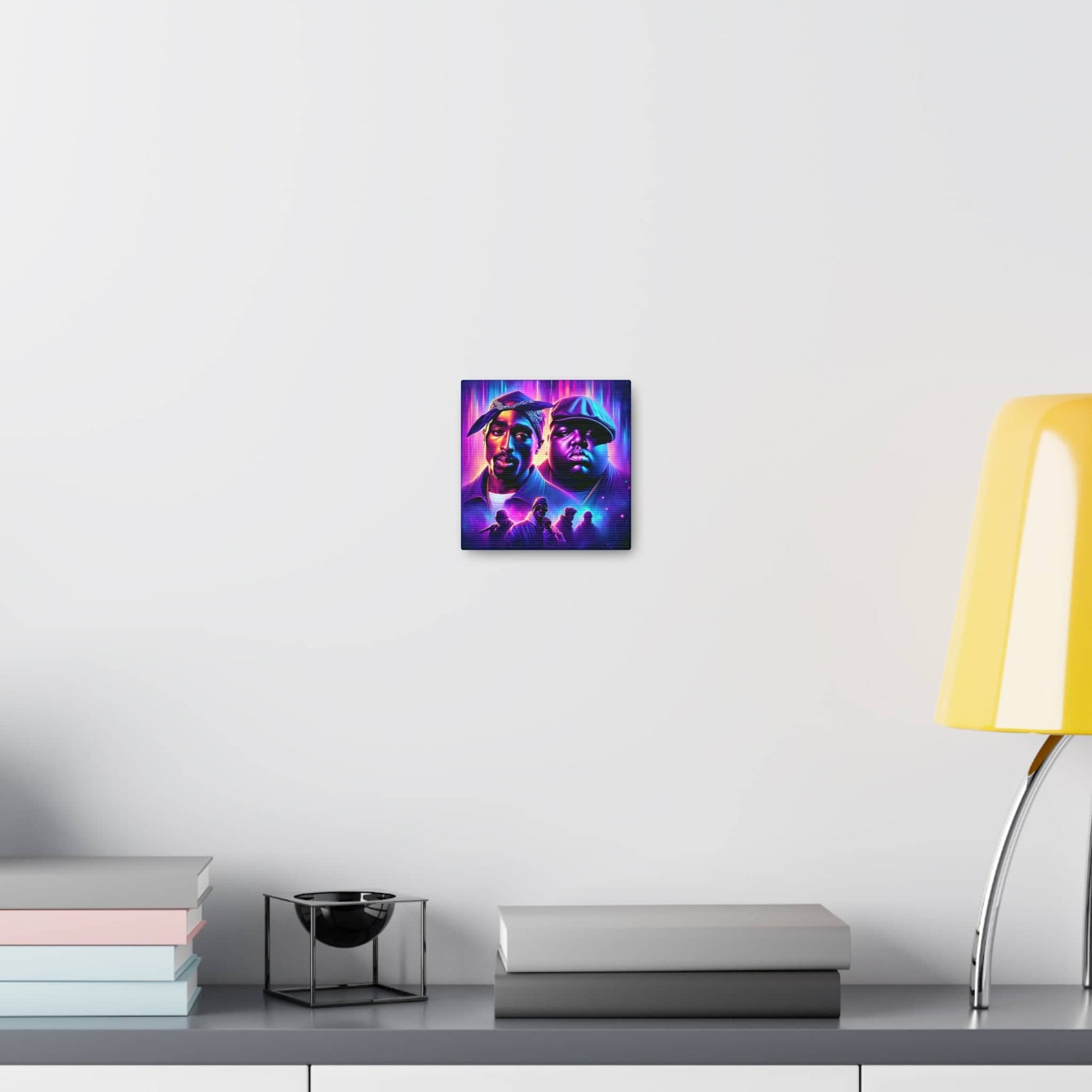 Hip-Hop Legends: The Luminaries Canvas Canvas Printify   