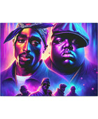 Hip-Hop Legends: The Luminaries Canvas Canvas Printify   