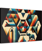 Geometric Wilderness Odyssey Canvas Canvas Bigger Than Life   