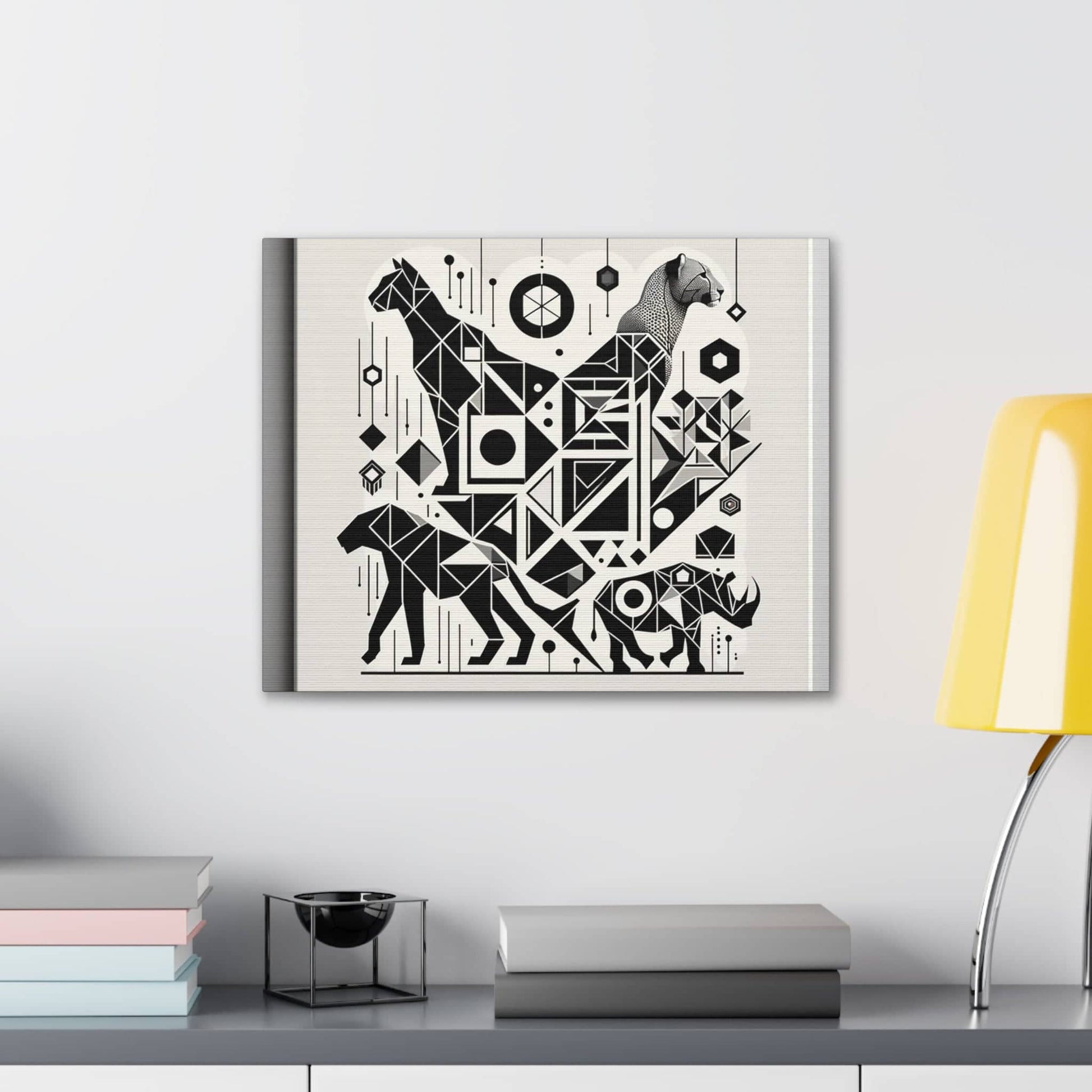 Monochrome Menagerie Canvas Art Canvas Bigger Than Life   