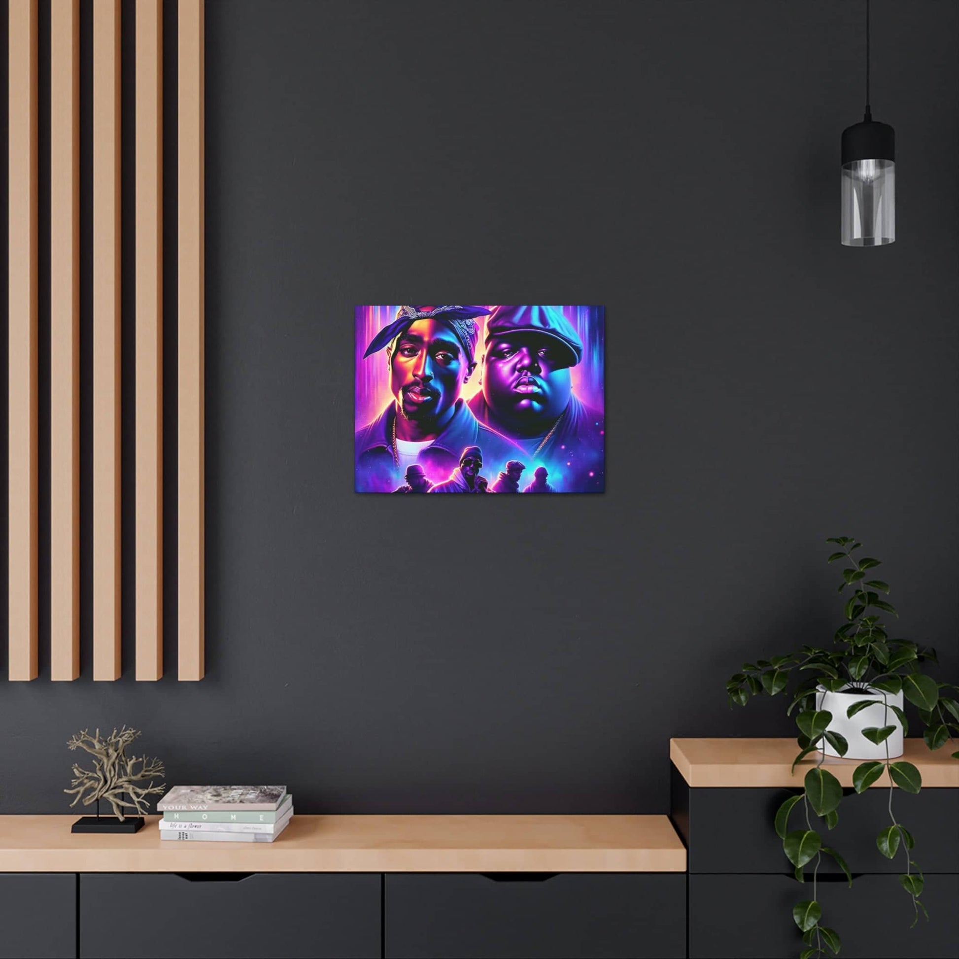 Hip-Hop Legends: The Luminaries Canvas Canvas Printify 24″ x 18″ 1.25" 